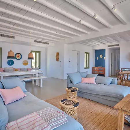 Delium Viu With Infinity Pool & Sunset View Villa Páros